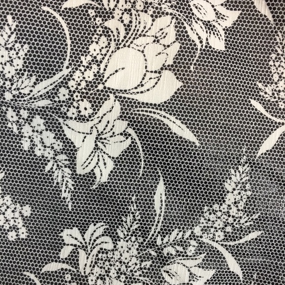 Linda Mathews NWT Pique Print Pants Womens Large High Waist Stretchy - Picture 7 of 10